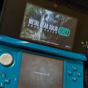 Nintendo 3DS Metallic Aqua Color ( READ Details)